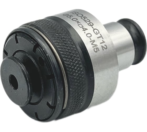 Головка к резьбонарезному патрону для метчиков М5, GT12, d=19 мм TORNERI 041839