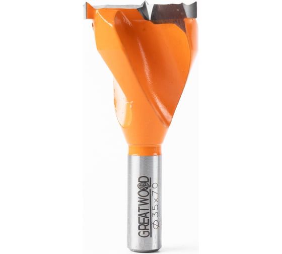 Сверло чашечное Greatwood PREMIUM SFT SERIES HW 35x70 S10x26 RH TL14083