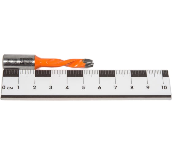 Сверло присадочное глухое 6x57x10 мм, для ЛДСП, левое WOODWORK 310.060.L