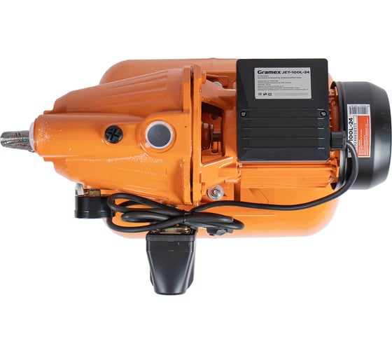 Станция автоматического водоснабжения Gramex JET 100 L-24 1000Вт, чугун, напор 43м, производ 60 л/мин, подкл1", 1/1 95145