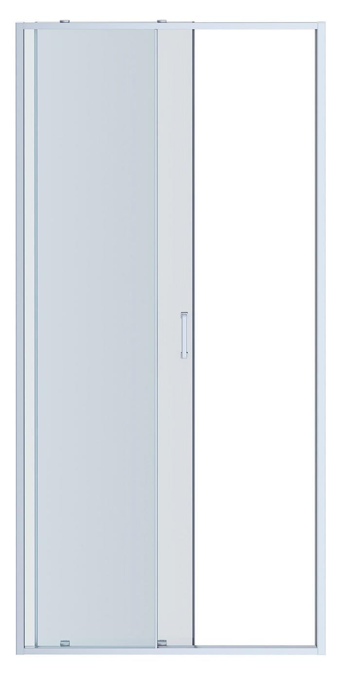 Душевая дверь Aquatek AQ ARI RA 10020CH 100x200, прозрачное, хром