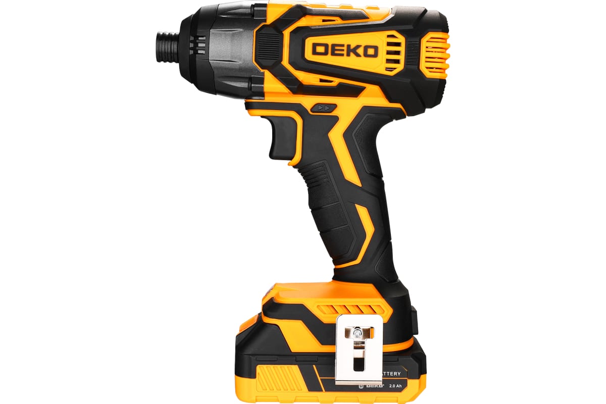 Аккумуляторный ударный винтоверт Deko DKIS20-Li 20В, 1х2.0Ач 063-4391