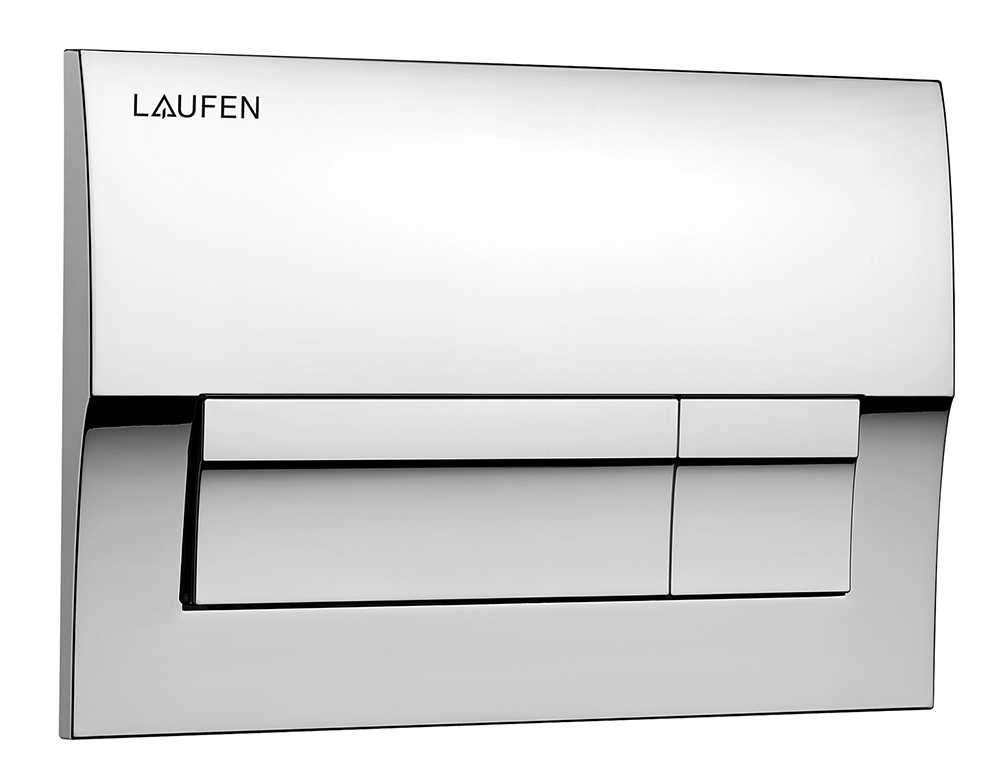 Подвесной унитаз Laufen Pro Rimless Z.RU93.0.761.5 с инсталляцией LIS CW401 4в1 кнопка хром глянцевый