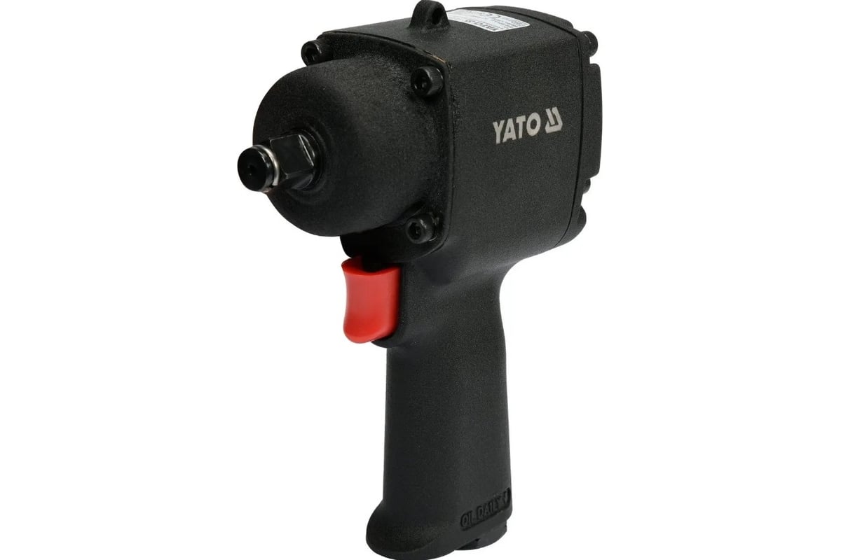 Пневмогайковерт Yato 1/2", Мини, 680 Нм YT-09513
