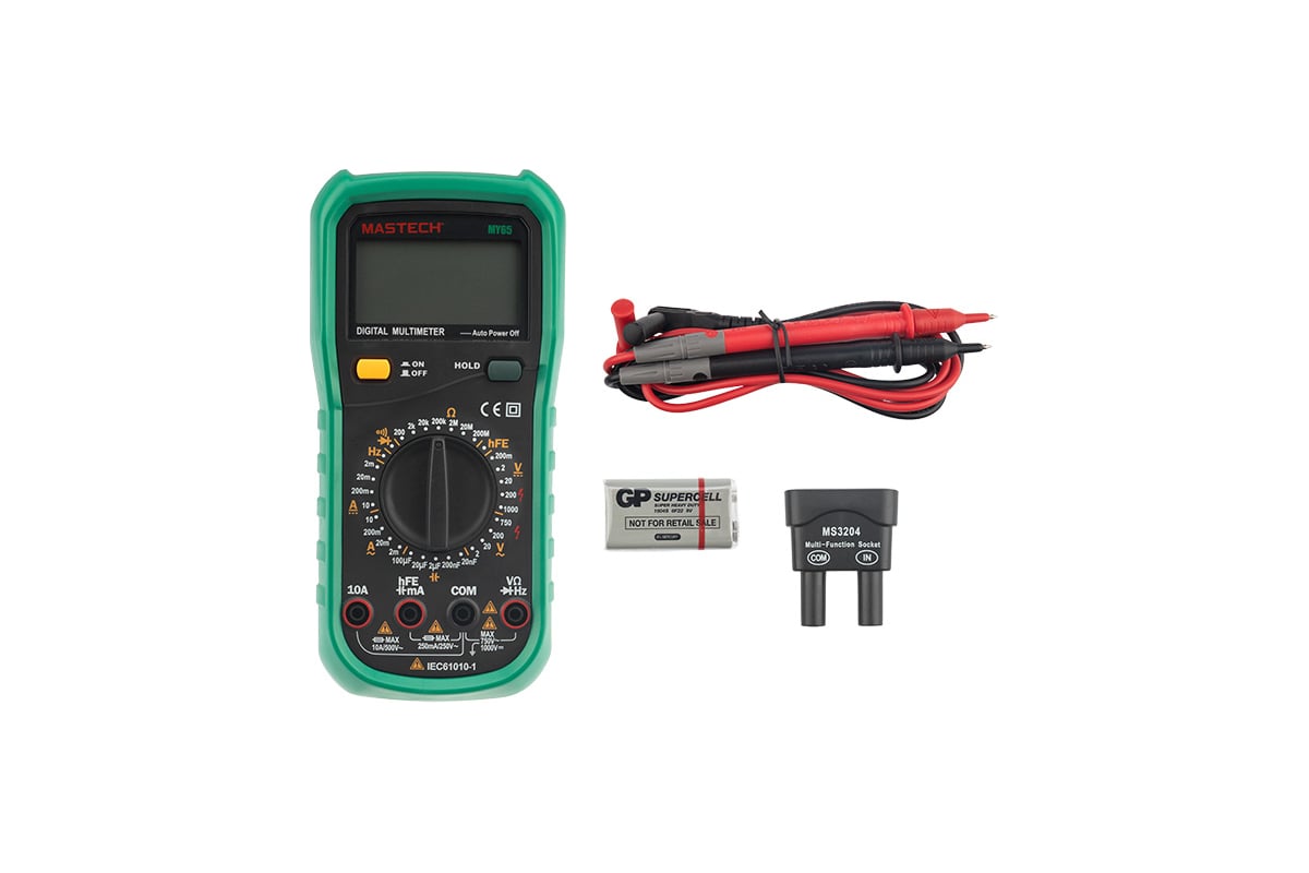 Универсальный мультиметр Mastech MY65 13-2052