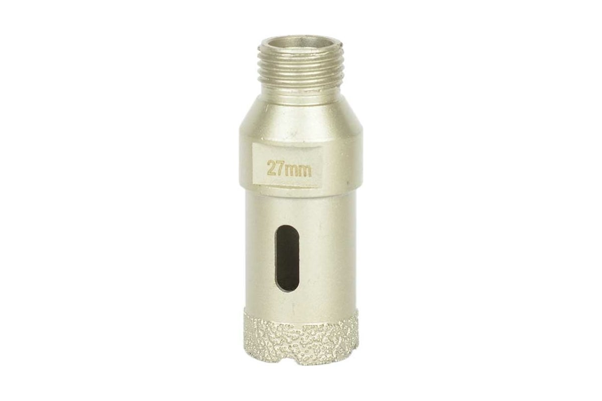 Коронка алмазная, вакуумное спекание (27х40 мм; 1/2"; М14) TECH-NICK TUK 136.600.7019