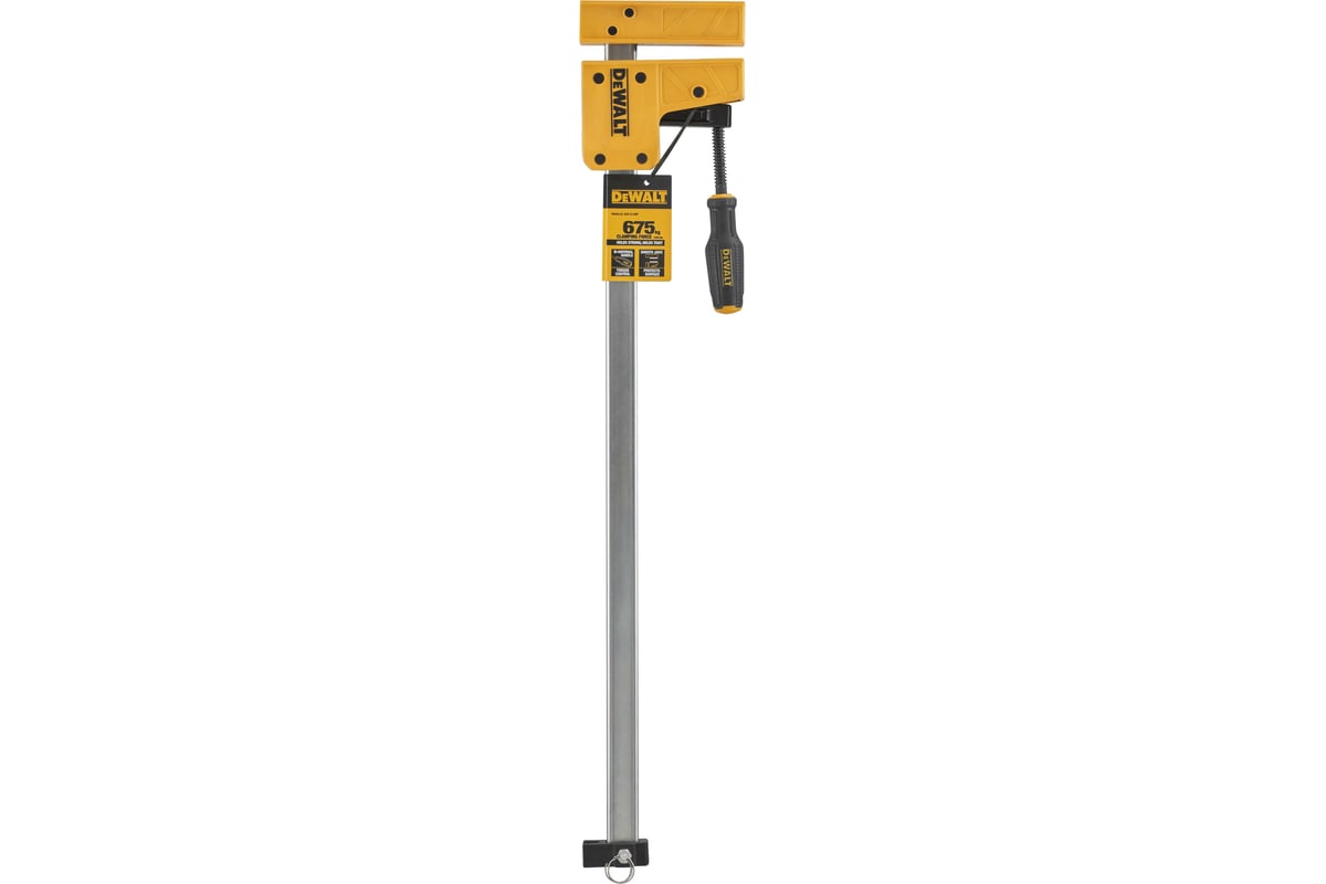 Параллельная реечная струбцина DeWalt 600мм/24" DWHT83831-1