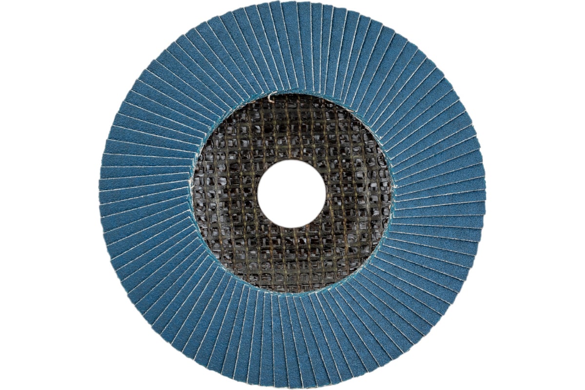 Круг лепестковый торцевой, прямой, цирконат 100% 125х22.2 мм, P-120 ABRAFORM AF-FLAP-FT-125-P120-ZR100