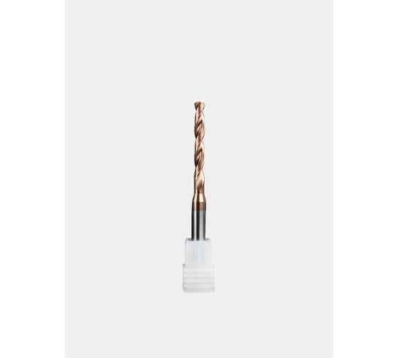 Сверло твердосплавное ц/х РОСИНСТРУМЕНТ 4.3x6х36x74 5D без подачи СОЖ TiSiN 543063674