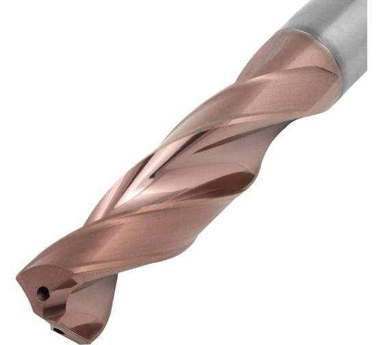 Сверло AHNO 10.0 мм, твердосплавное, 3D, с подводом СОЖ, SP-X801031000, VHM, по стали, чугуну, нерж. и жаропроч.стали ah00242