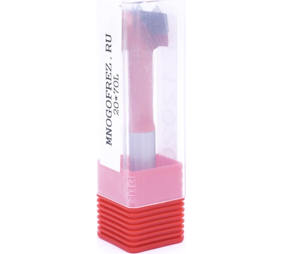 Сверло чашечное четырехзаходное по дереву FT120207L (20х70 мм; хв-к 10 мм; левое вращение) МНОГОФРЕЗ 6595