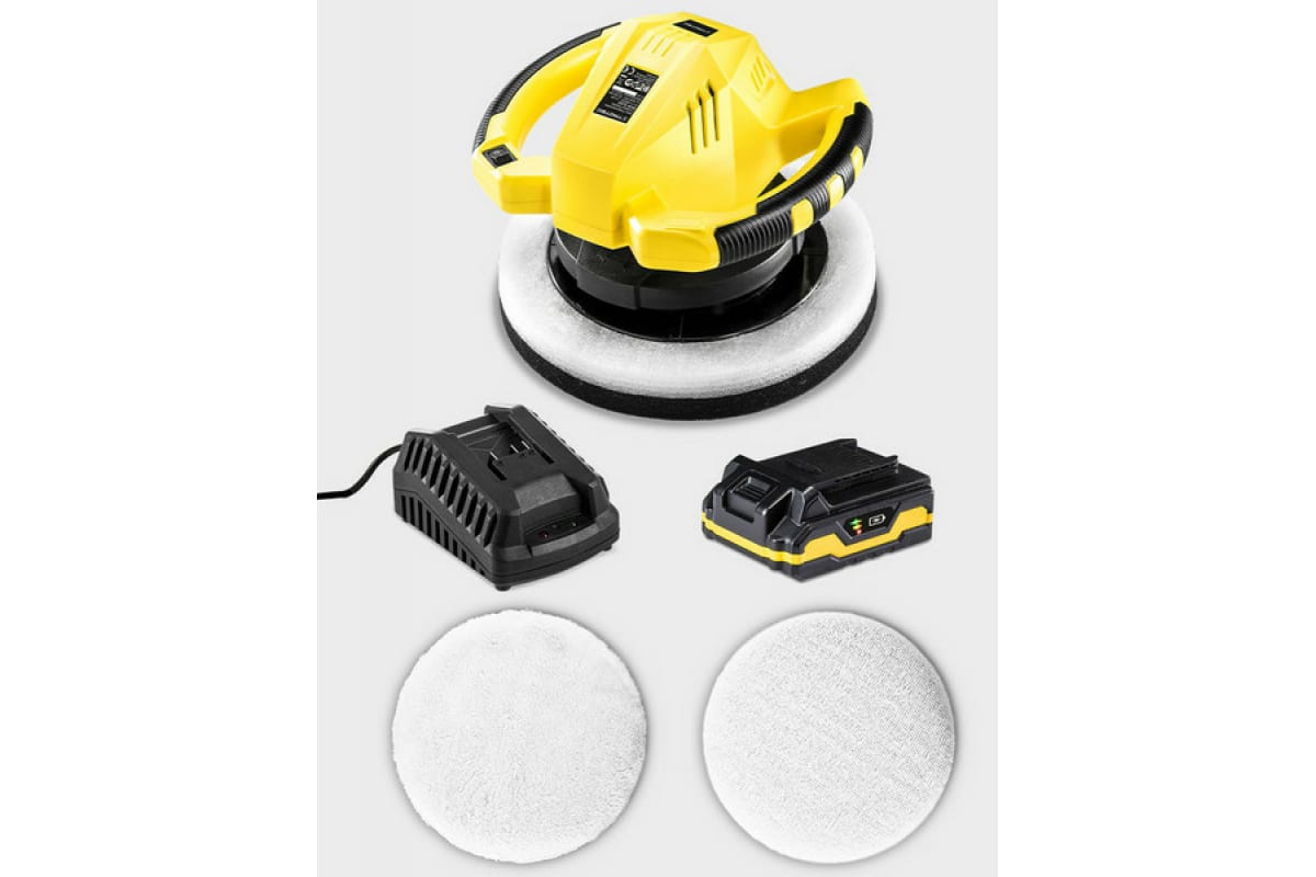 Аккумуляторная эксцентриковая полировальная машина Trotec PPOS 10-20 V 4450000101