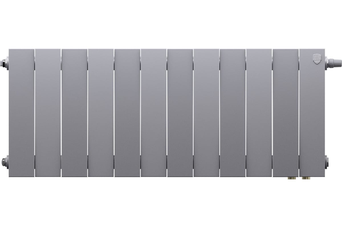Радиатор Royal Thermo PianoForte 300 Silver Satin VDR80 - 12 секций НС-1506356