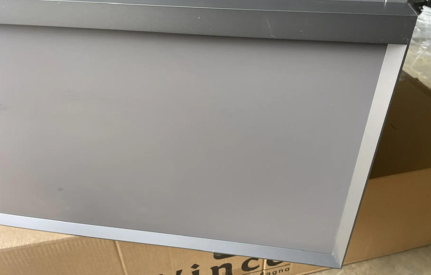 Тумба с раковиной Vincea Elise 100 см левая, серый матовый