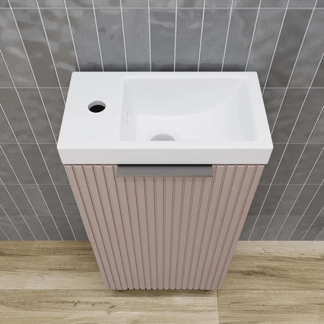 Тумба с раковиной Style Line Соло 40 см напольная