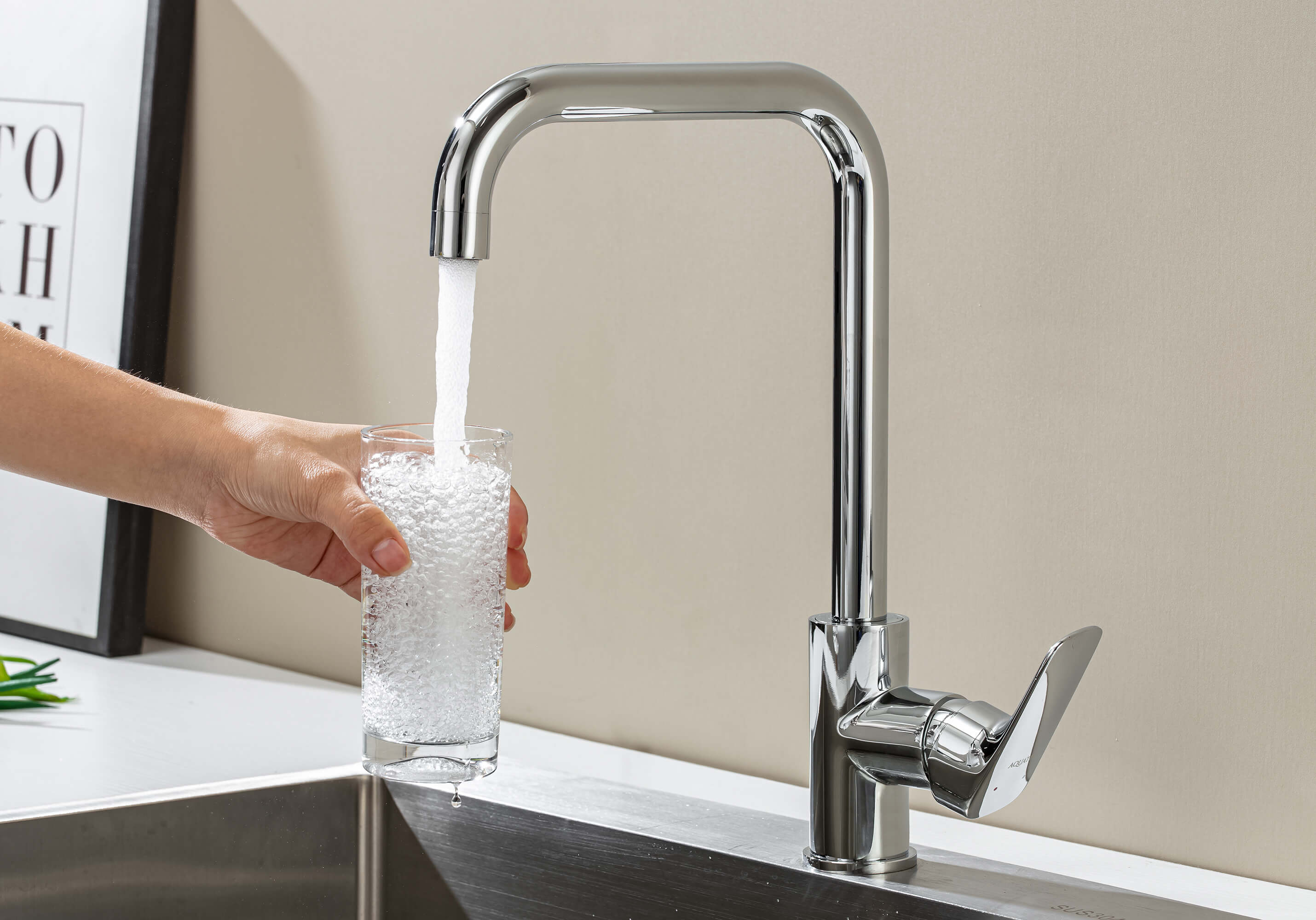Смеситель для кухни Aquatek Вега AQ1081CR хром