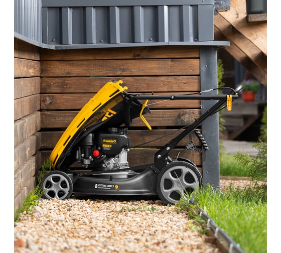 Бензиновая газонокосилка Denzel glr-510sp-zs 58825