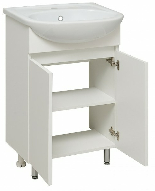 Мебель для ванной Руно Лада 50 см белый