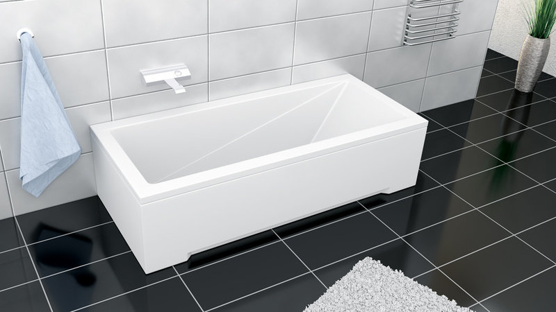 Акриловая ванна Besco Modern 170x70