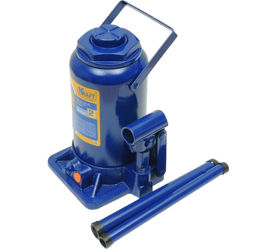 Бутылочный домкрат Kraft 20 т, min 242mm-max 460mm KT 800021