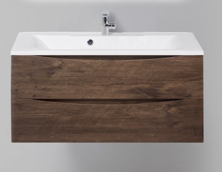 Тумба с раковиной BelBagno Marino 100 Rovere Moro