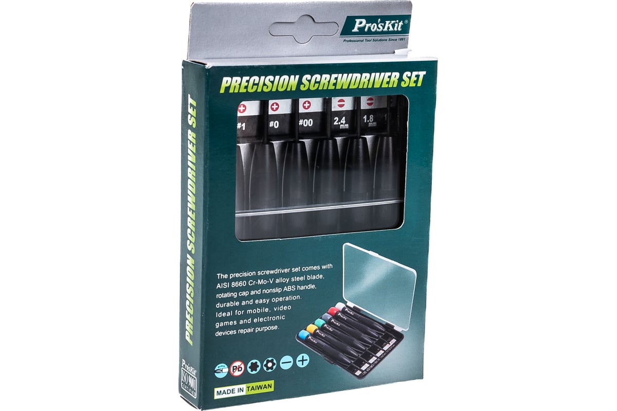 Набор отверток ProsKit 8PK-2061 00081065