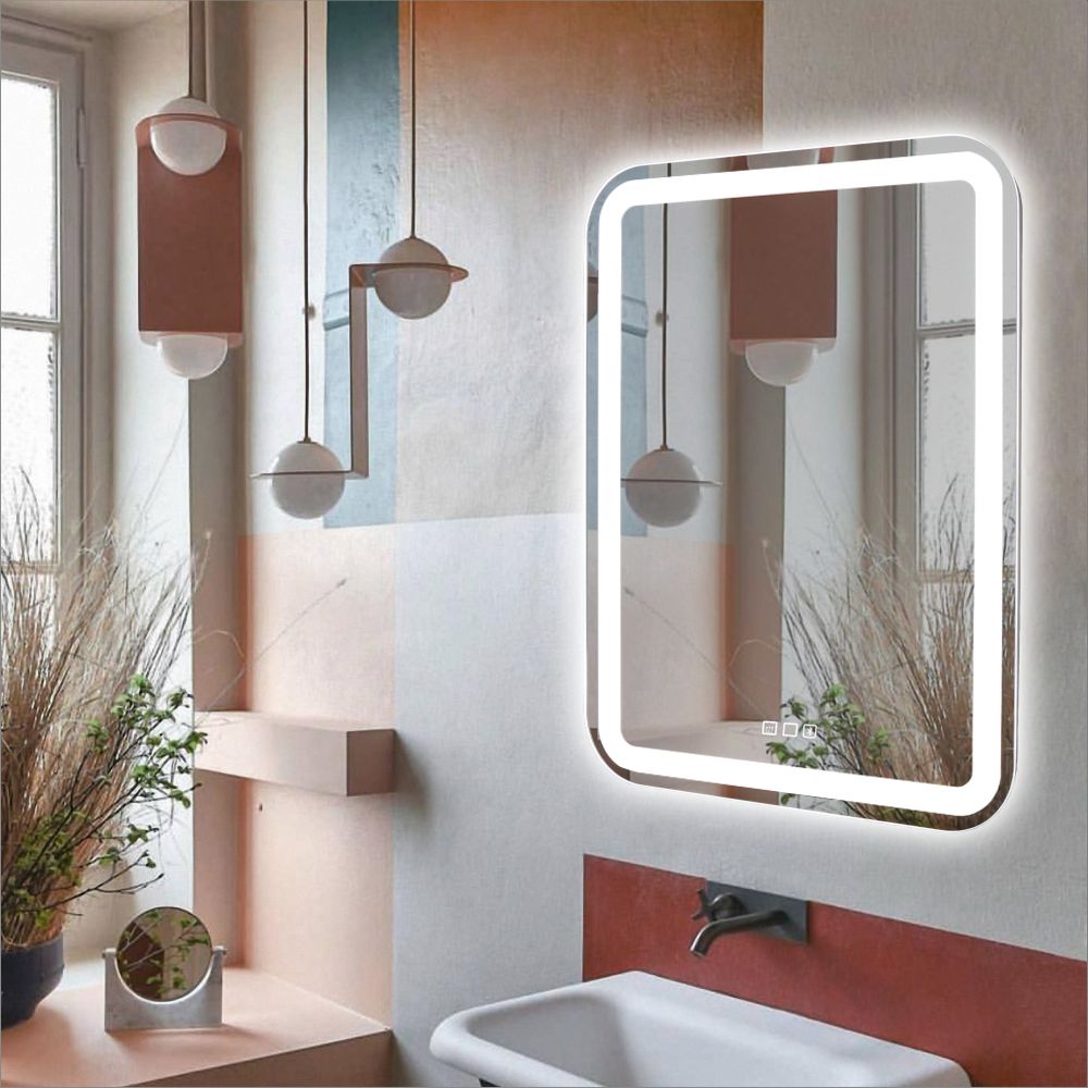 Зеркало Silver Mirrors Malta neo 55x80 см с подогревом, Bluetooth