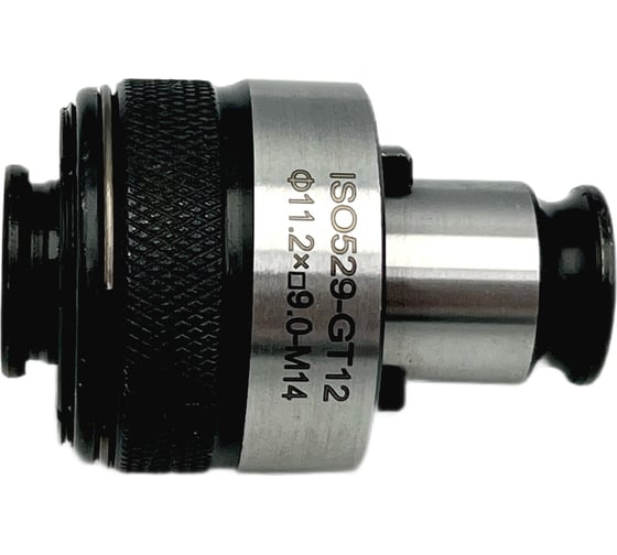 Головка к резьбонарезному патрону для метчиков М14, GT12, d=19 мм TORNERI 041847