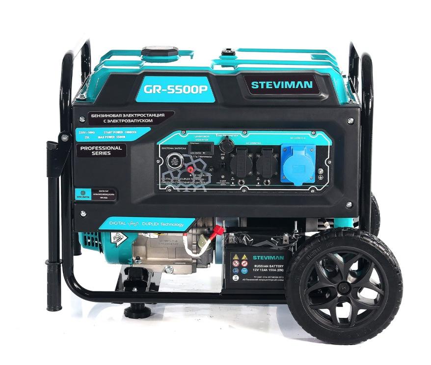 Бензиновый генератор Steviman GR-5500P GR-5500P-2402