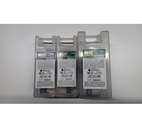 Коронка кольцевая с карбидными вставками Профи 23 мм FIT IT 36823