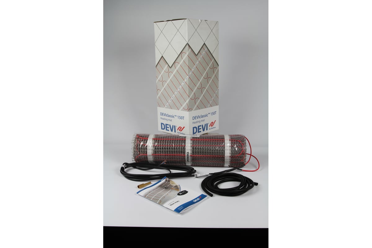 Нагревательные маты Devi classic 150t 225 вт 1,5м2 140F1502
