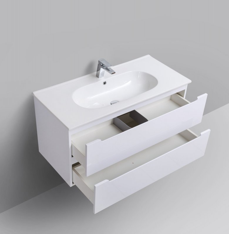 Мебель для ванной BelBagno Etna 100x46x50 см Bianco Opaco