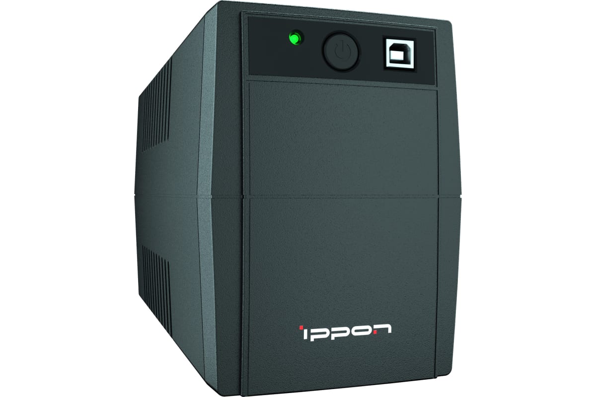 Источник бесперебойного питания Back Basic 1050S Euro 600Вт 1050ВА черный Ippon 1373878