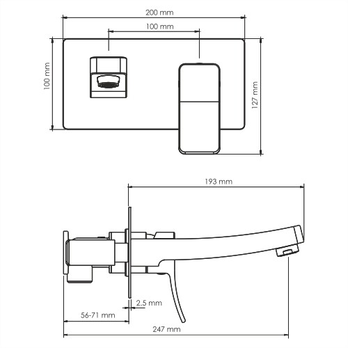 Смеситель для раковины WasserKRAFT Aller 10630