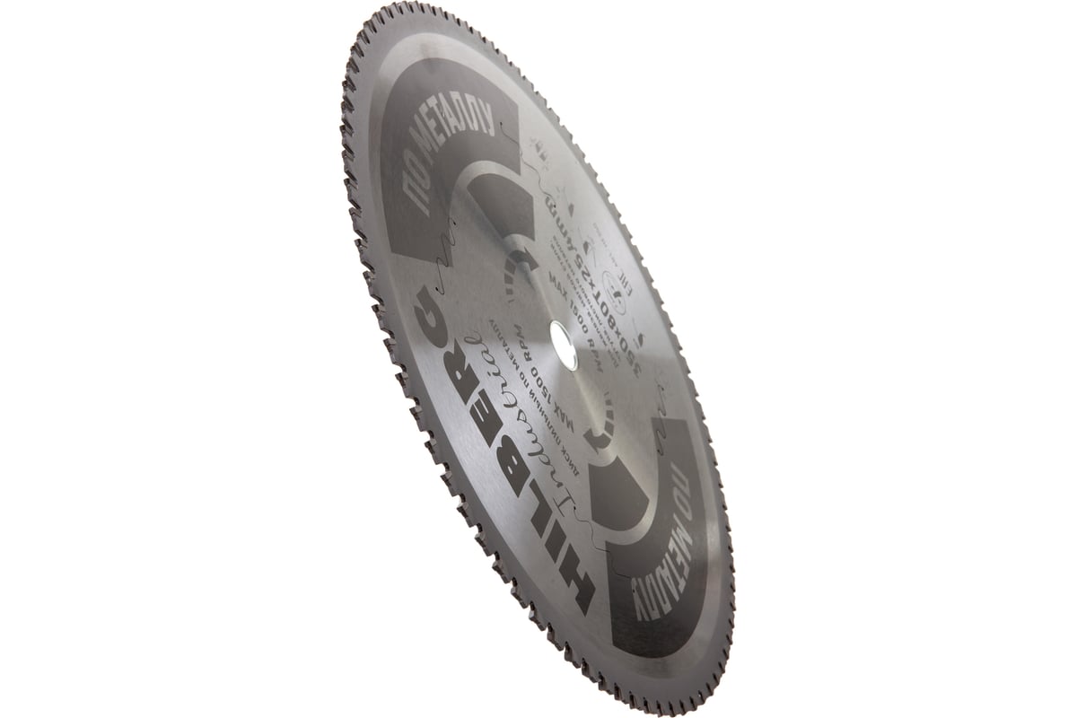 Диск пильный Industrial Металл (350х25.4 мм; 80Т) Hilberg HF350