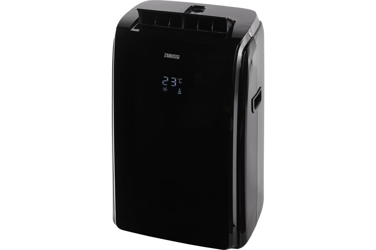 Мобильный кондиционер Zanussi Massimo Solar Black ZACM-09 MS-H/N1 Wi-Fi Black НС-1294913