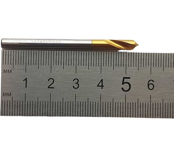 Сверло центровочное Серия 321 (4х55 мм, HSSE, TiN, 90°) Partner 321040