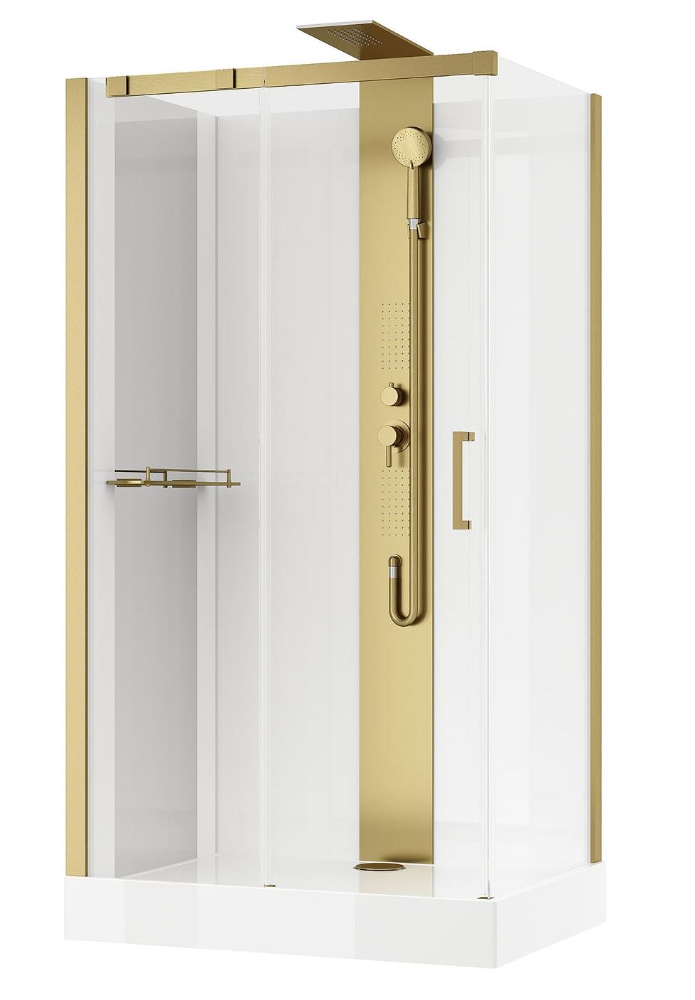 Душевая кабина Black&White Galaxy G8708G 110x80