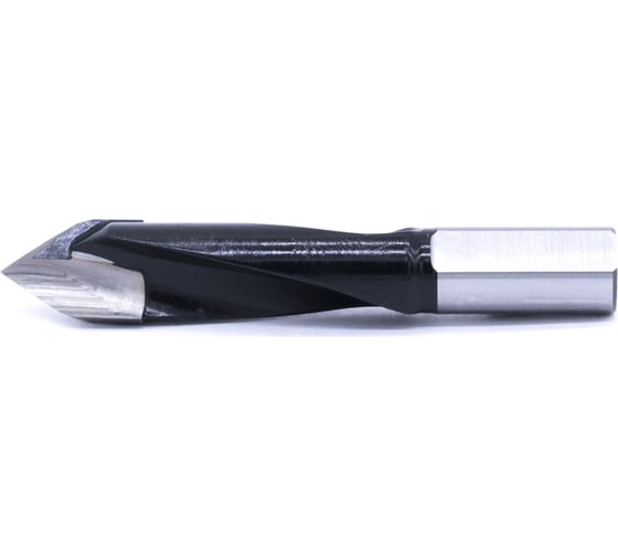 Сверло присадочное монолитное сквозное ZY-V110207R (12х70 мм; хв-к 10 мм; правое вращение) МНОГОФРЕЗ 6584