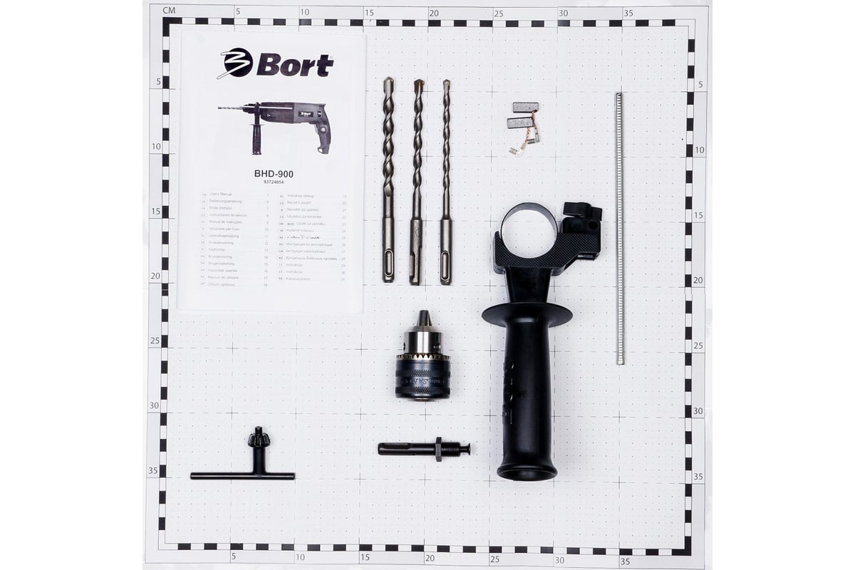 Электрический перфоратор Bort BHD-900 93724054