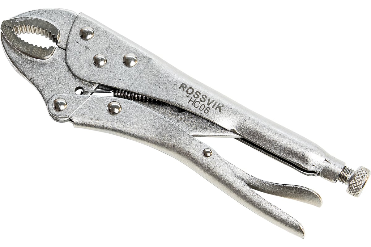 Ручной зажим Rossvik длина 200 мм, 8" HC08