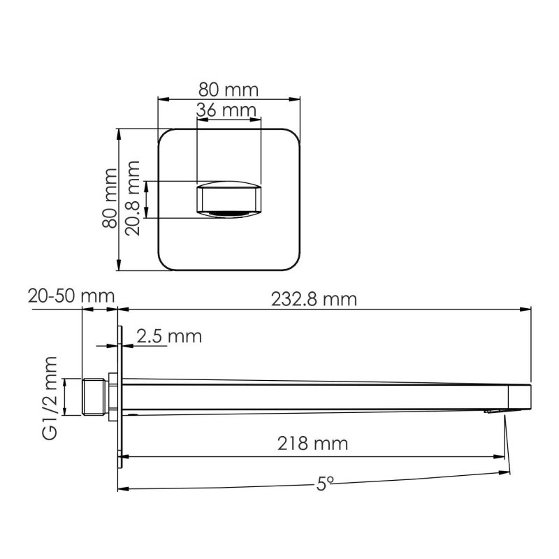 Смеситель для ванны WasserKRAFT Weida A3151.268.270.271.087.103 хром