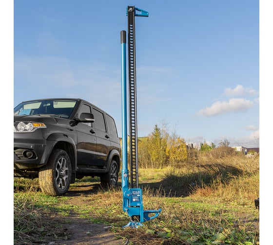 Реечный профессиональный домкрат 3т, 115-1335 мм Stels High Jack 50529