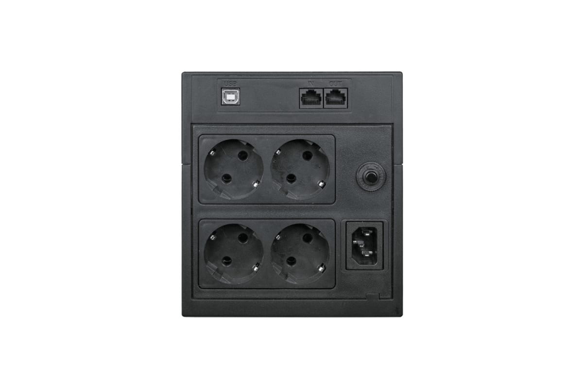 Источник бесперебойного питания Powercom Raptor, OffLine, 2000VA/1200W, Tower, Schuko RPT-2000AP LCD