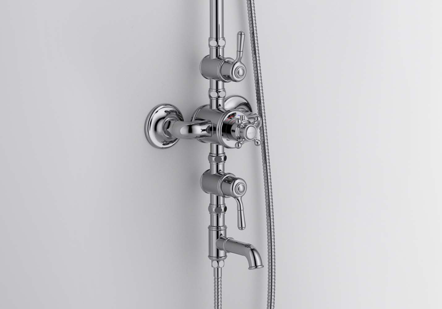 Душевая стойка Aquatek Классик AQ2543 термостат