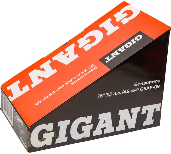 Бензопила Gigant 16" 3,1 л.с./45 см3 GSAF-09