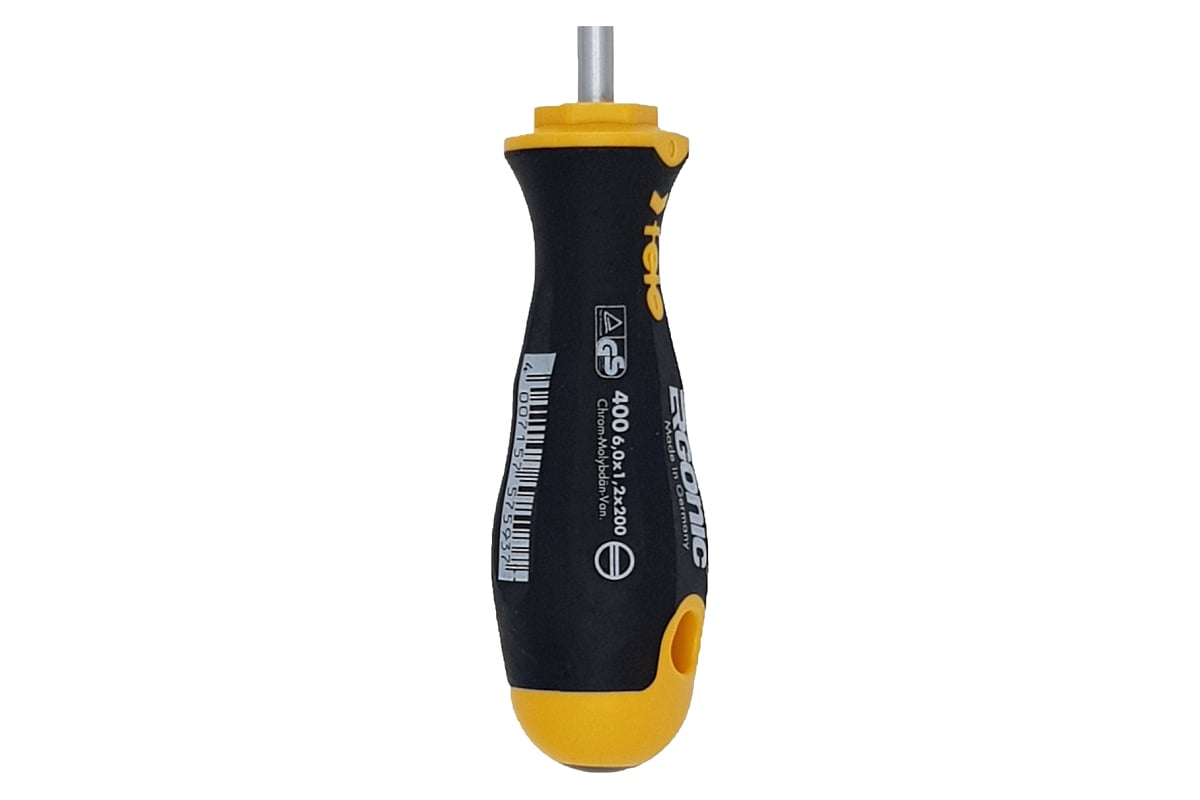 Плоская шлицевая отвертка 4,0х0,8х100 Felo Ergonic 40004310