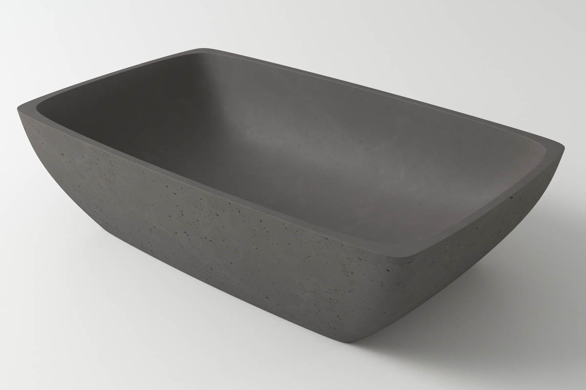 Раковина Holbi Titan Nano Concrete 59 см бетон 2.02.010.44.4