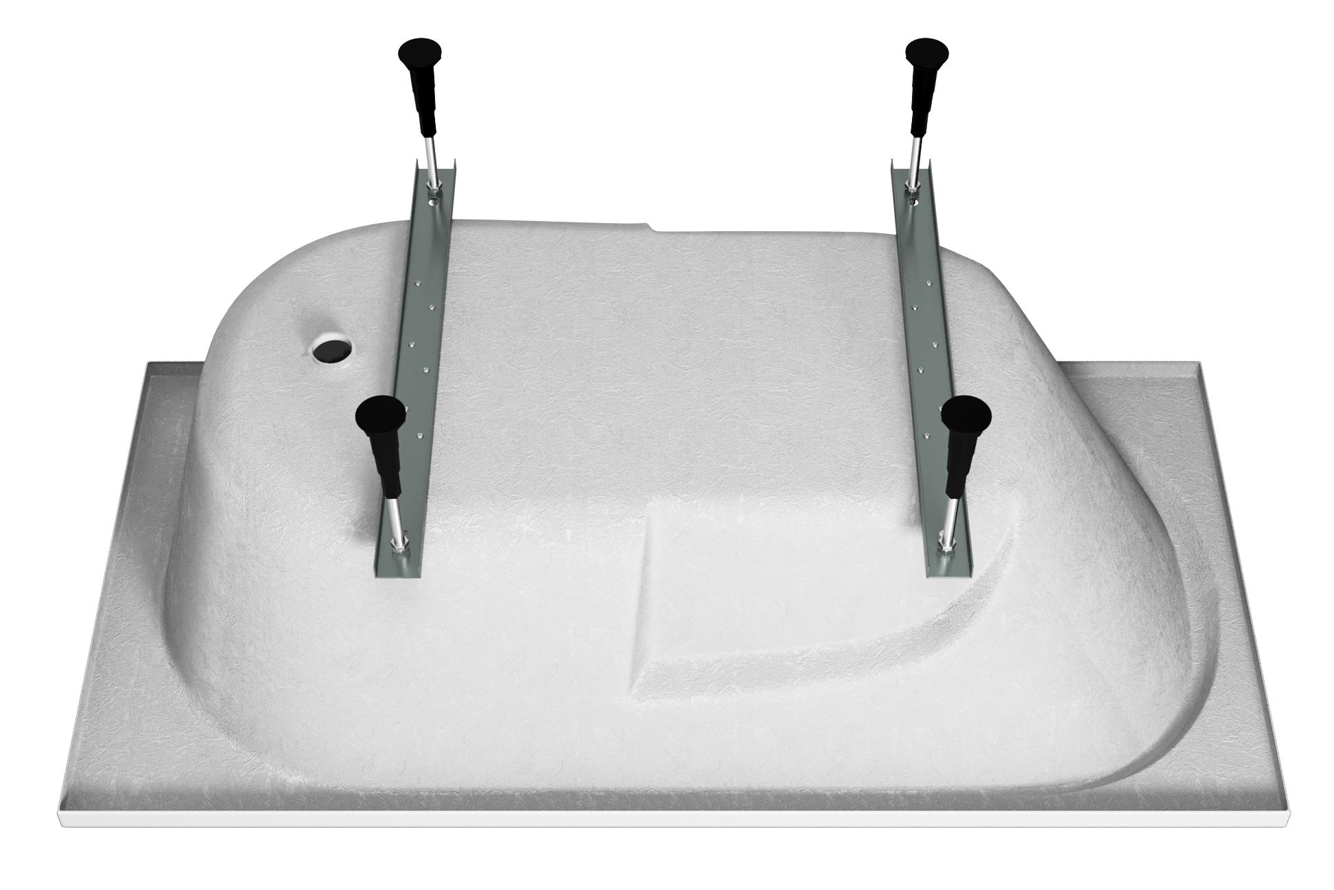 Акриловая ванна Vincea VBT-2A150-LG 150x75 с ножками
