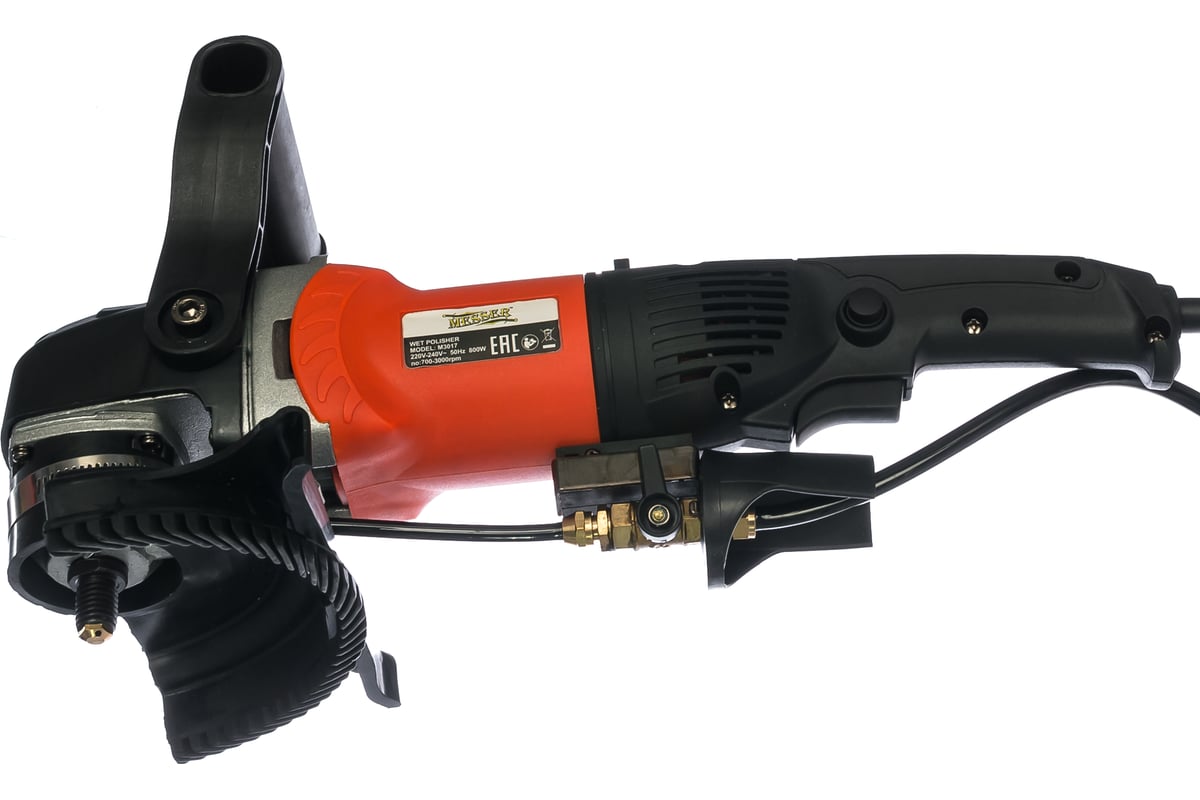 Ручная угловая шлифмашина с подачей воды Messer M3017 10-40-030